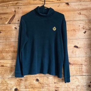 Lauren Ralph Lauren Striped Turtleneck